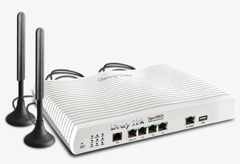 Vigor2862l-900 - Draytek Vigor 2862n, transparent png #7648764