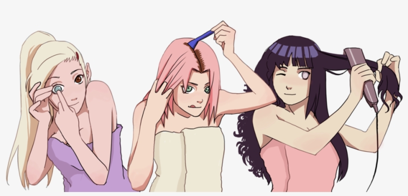 29 Images About Naruto Girls On We Heart It - Ино И Сай Арт, transparent png #7648789