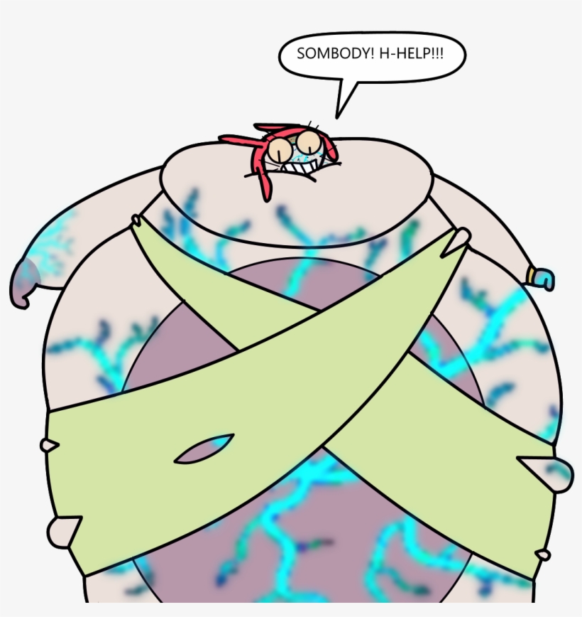Infected Meow - Cartoon, transparent png #7648833