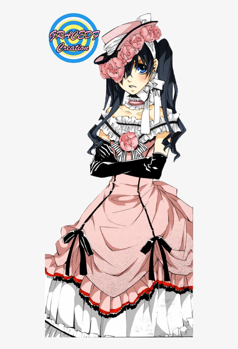 Ciel Phantomhive Girl Full View - Female Ciel X Female Alois, transparent png #7649193