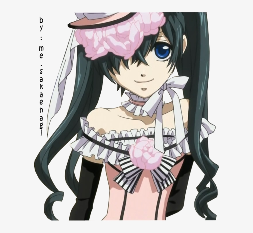 Ariana Moreno On Twitter - Ciel Phantomhive Girl, transparent png #7649224