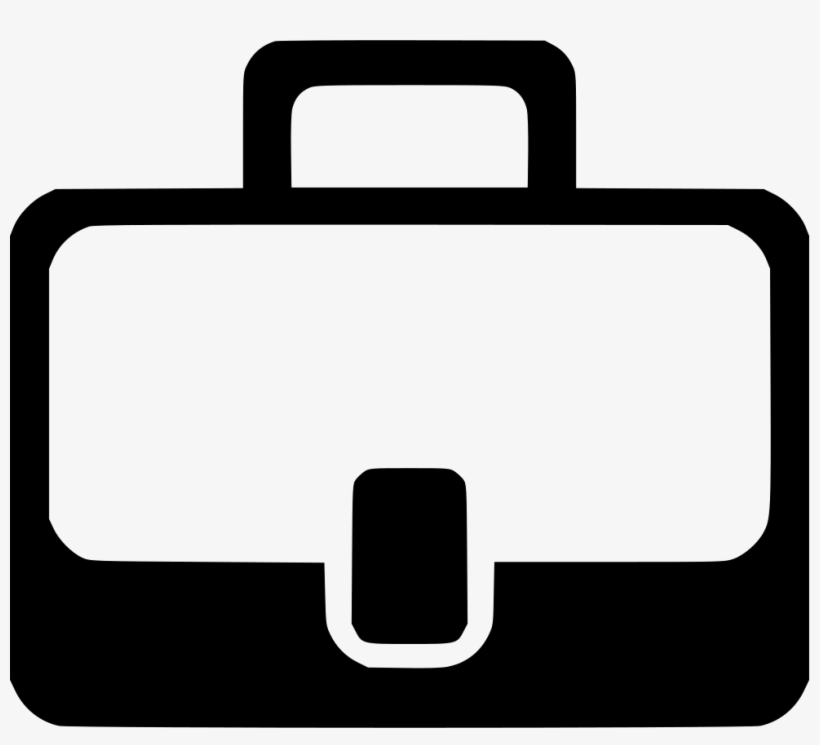 Svg Black And White Stock Brief Case Svg Png Icon Free - Briefcase, transparent png #7649348