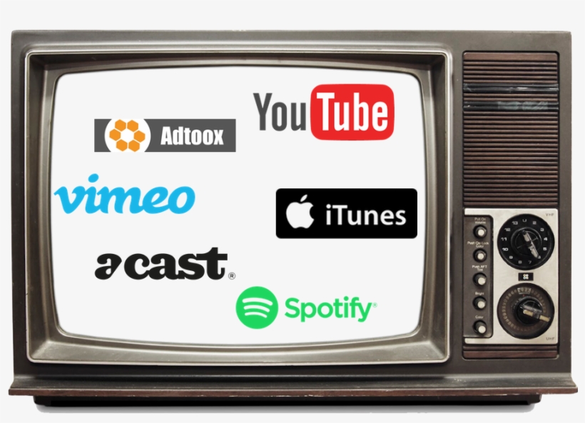 Delivery - Old Tv No Background, transparent png #7649349
