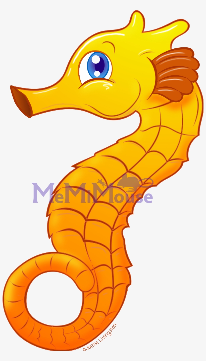 Glitz The Seahorse, transparent png #7649463