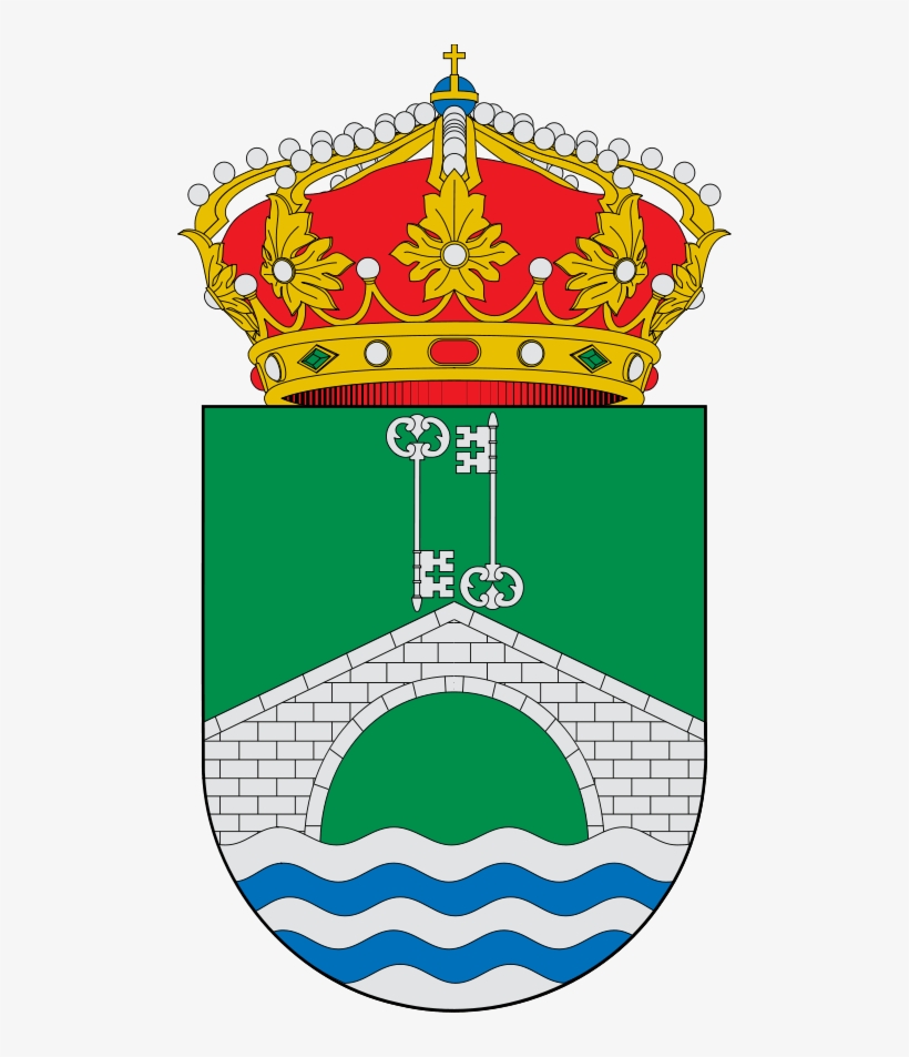 Escudo De Madrigal De La Vera - Escudo Alcala Del Jucar, transparent png #7649528