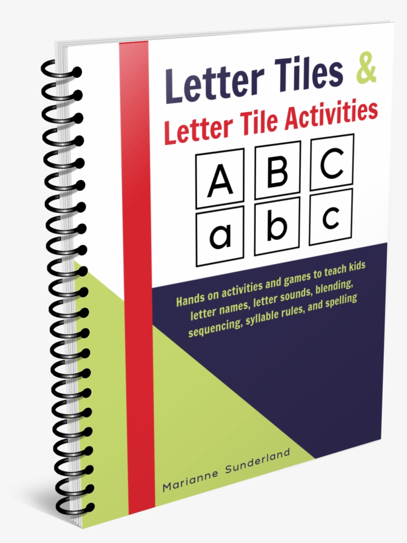 Letter Tile Activities Booklet - Graphic Design, transparent png #7649649