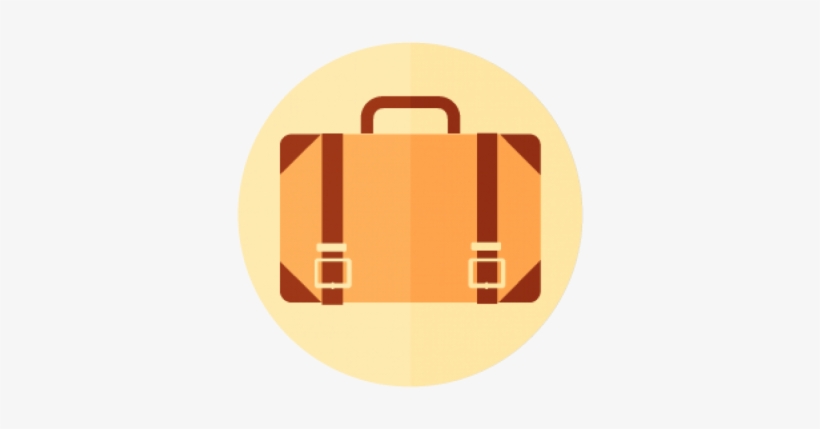 Suitcase Icon - Paper Bag, transparent png #7649651
