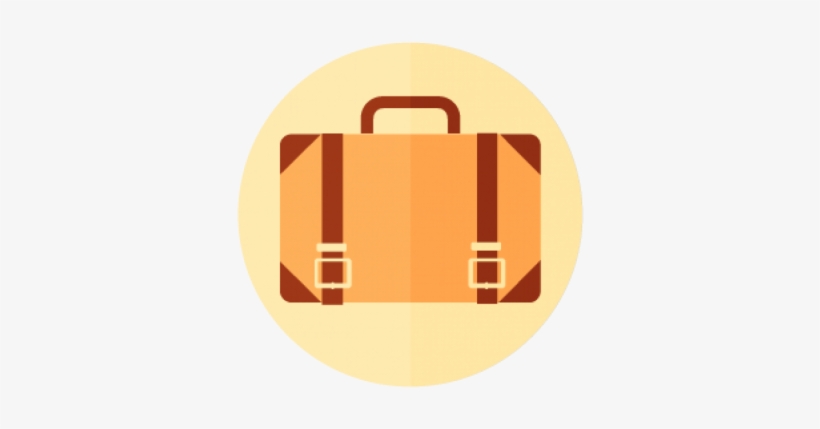 Suitcase Icon - Paper Bag, transparent png #7649651