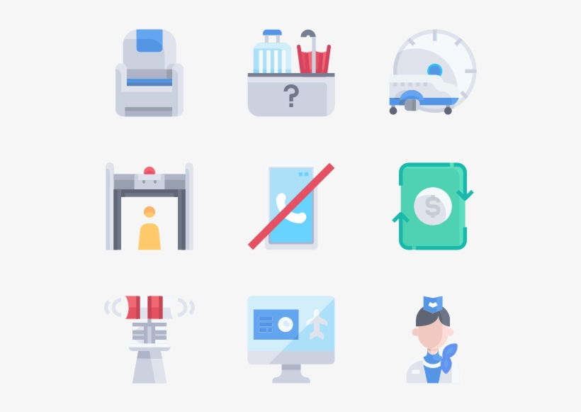 Airport, transparent png #7650658