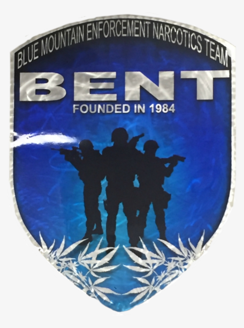 The Blue Mountain Enforcement Narcotics Team Was Founded - Label, transparent png #7651537