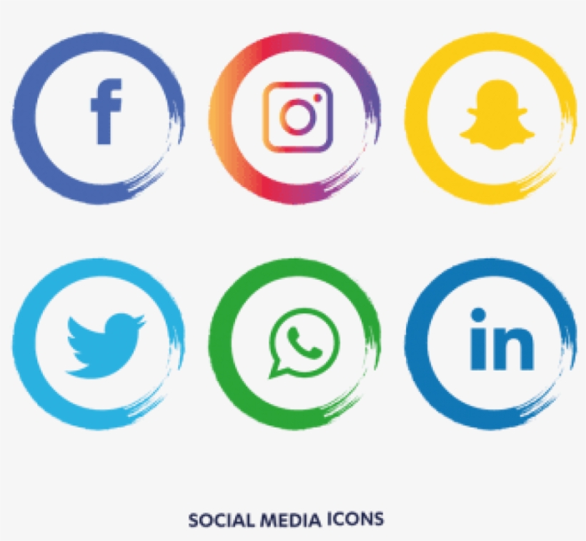 Free Png Download Facebook Instagram Whatsapp Png Images - Facebook Instagram Icon Png, transparent png #7651544