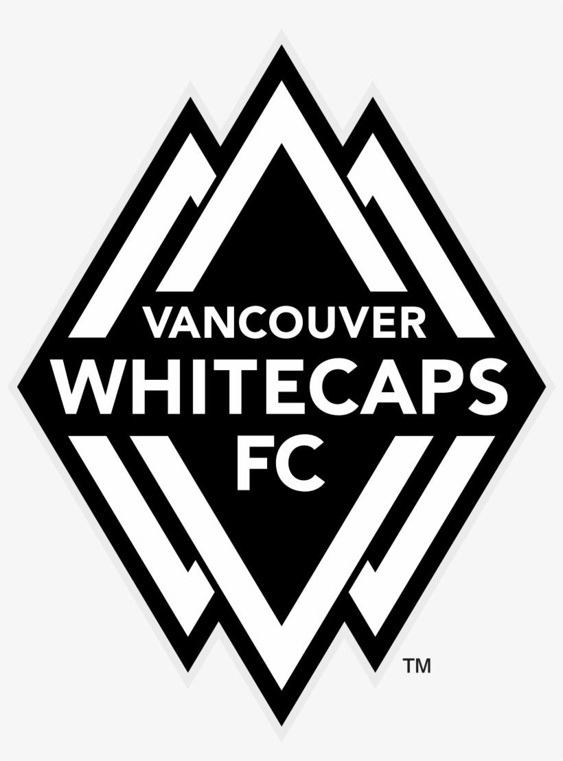 Vancouver Whitecaps Logo Black And White, transparent png #7651813