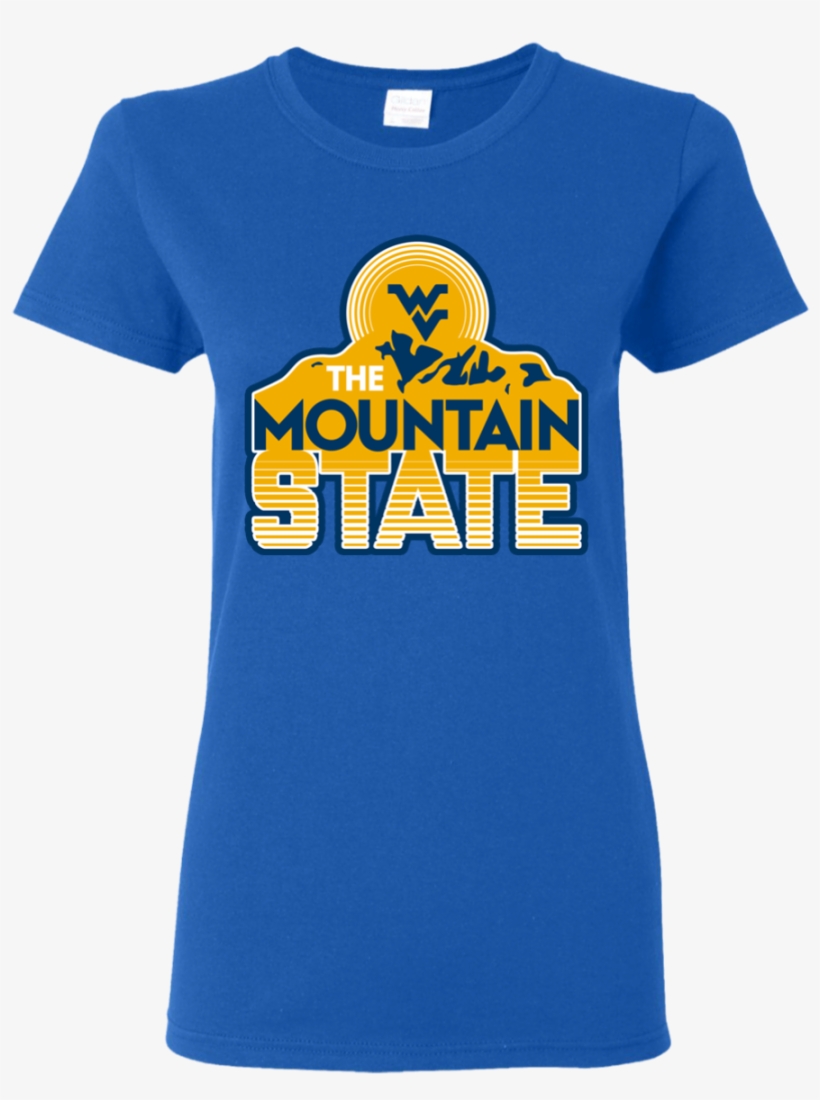 The Mountain State - Active Shirt, transparent png #7652110