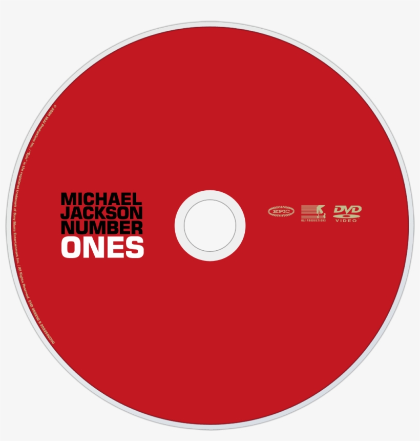 Number Ones Dvd Disc Image - Cd, transparent png #7652232