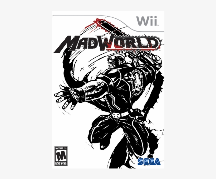Mad World Wii Cover, transparent png #7652350