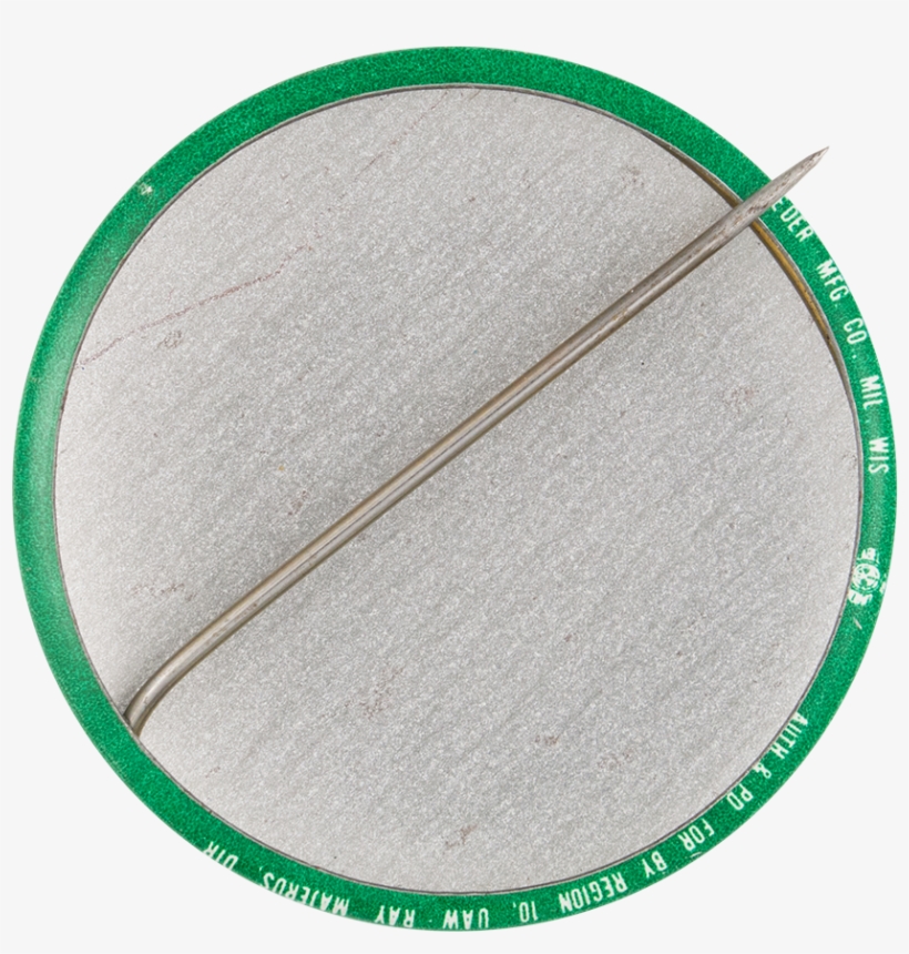 Uaw Carter Mondale Region 10 Button Back Political - Circle, transparent png #7653267