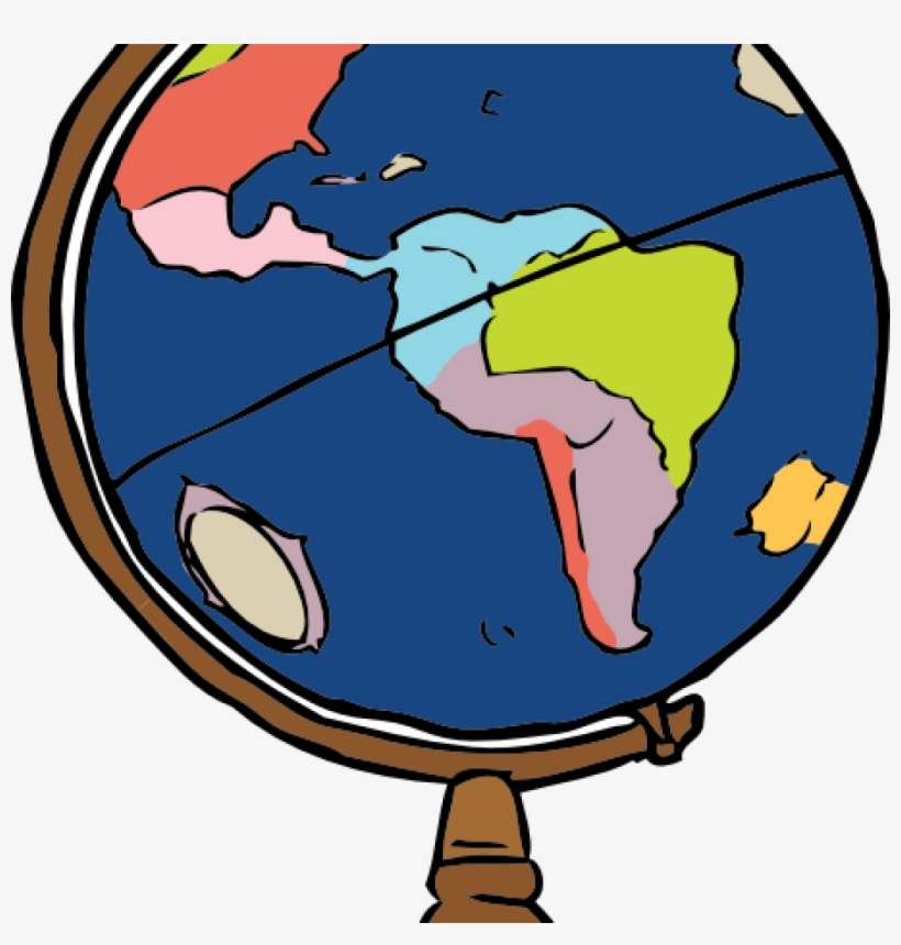 World Globe Clipart World Globe Clipart Globe Clip - Cartoon Globe Png Transparent, transparent png #7653384