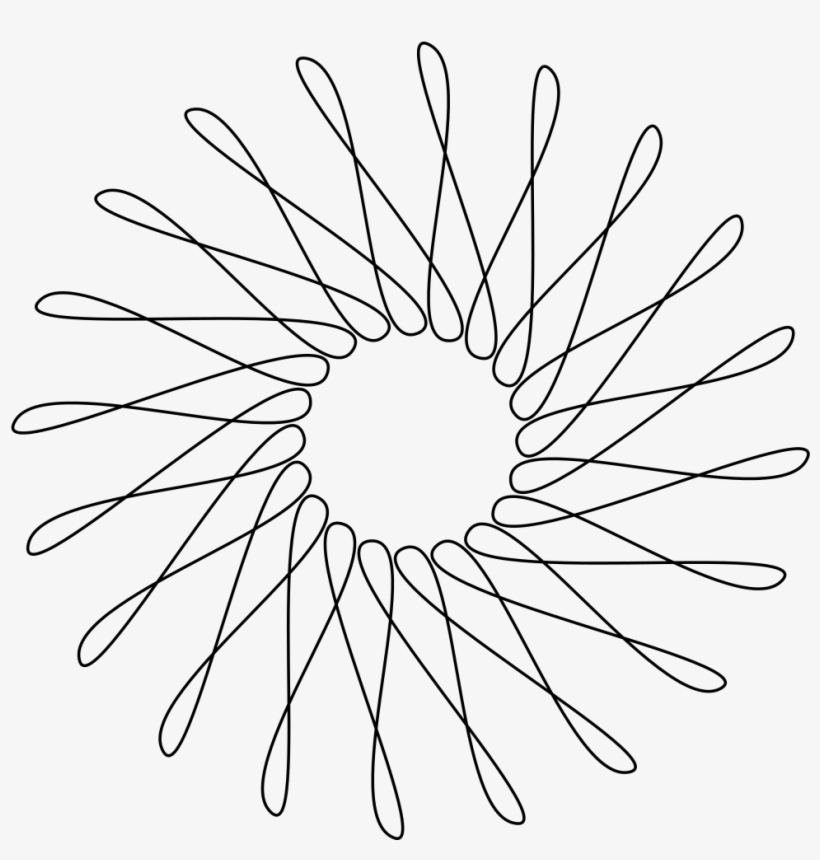 20smooth Star Drawing Nevit - Line Art, transparent png #7653430