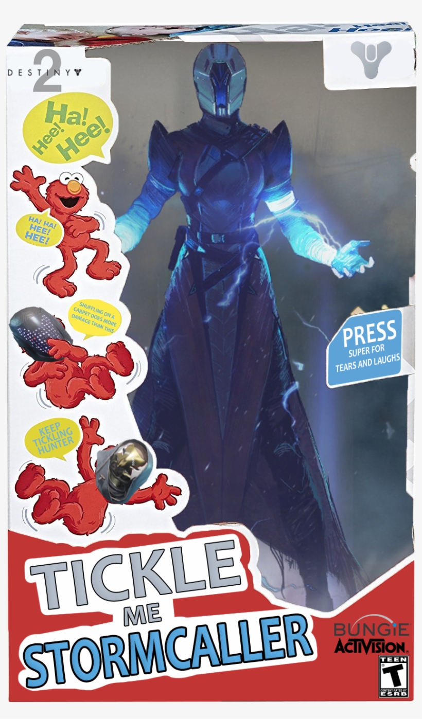 New Destiny Warlock Collectible - Tickle Me Elmo 2018, transparent png #7654151