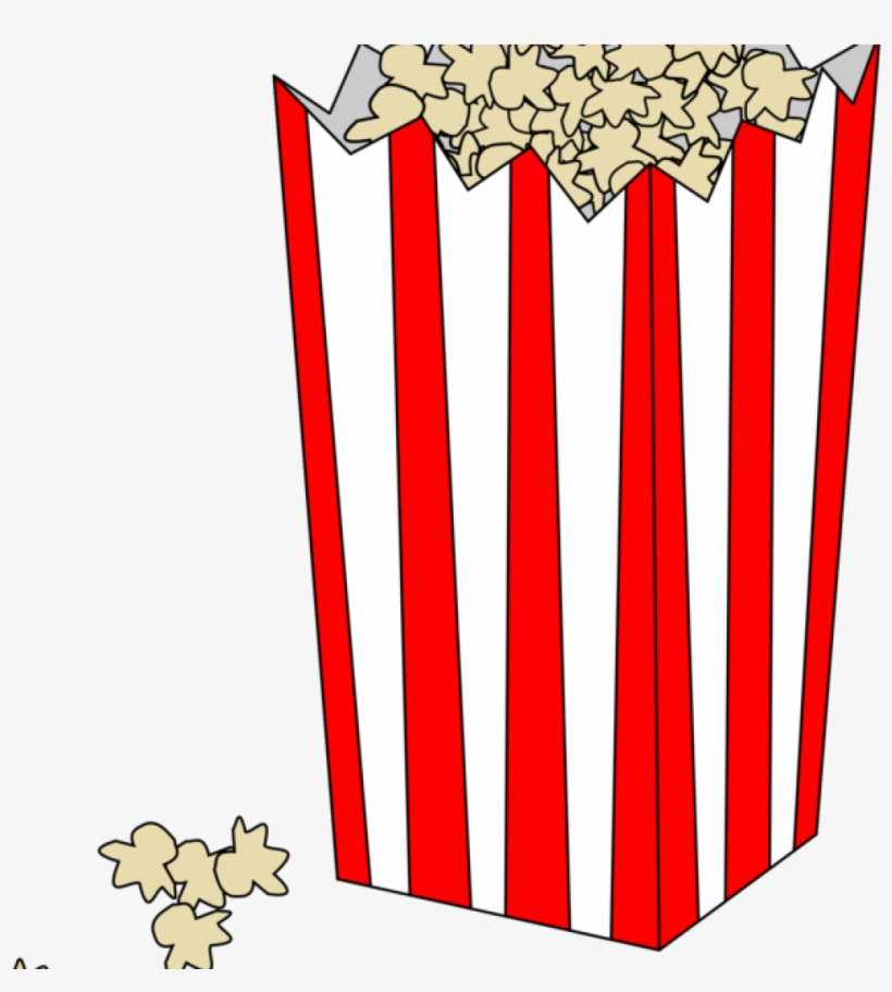 Free Clipart Popcorn Microwave Popcorn Kettle Corn - Popcorn Bag Free Clipart, transparent png #7654355