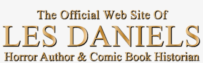 Les Daniels Horror Author And Comic Book Historian - Tan, transparent png #7654530