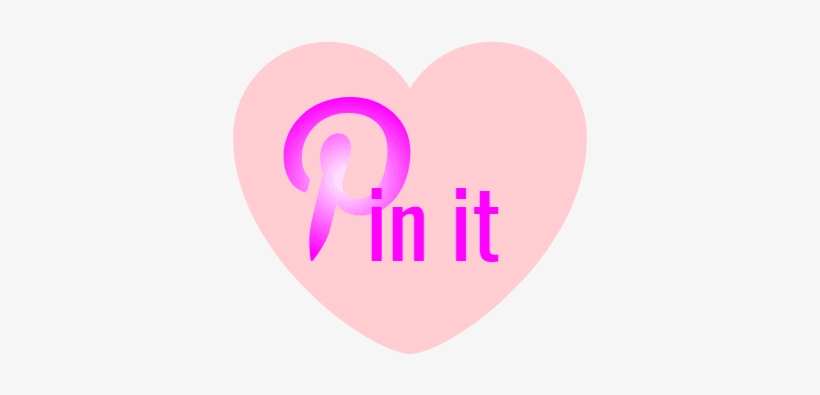 Emma2105 › Custom Button Pinterest - Heart, transparent png #7654610