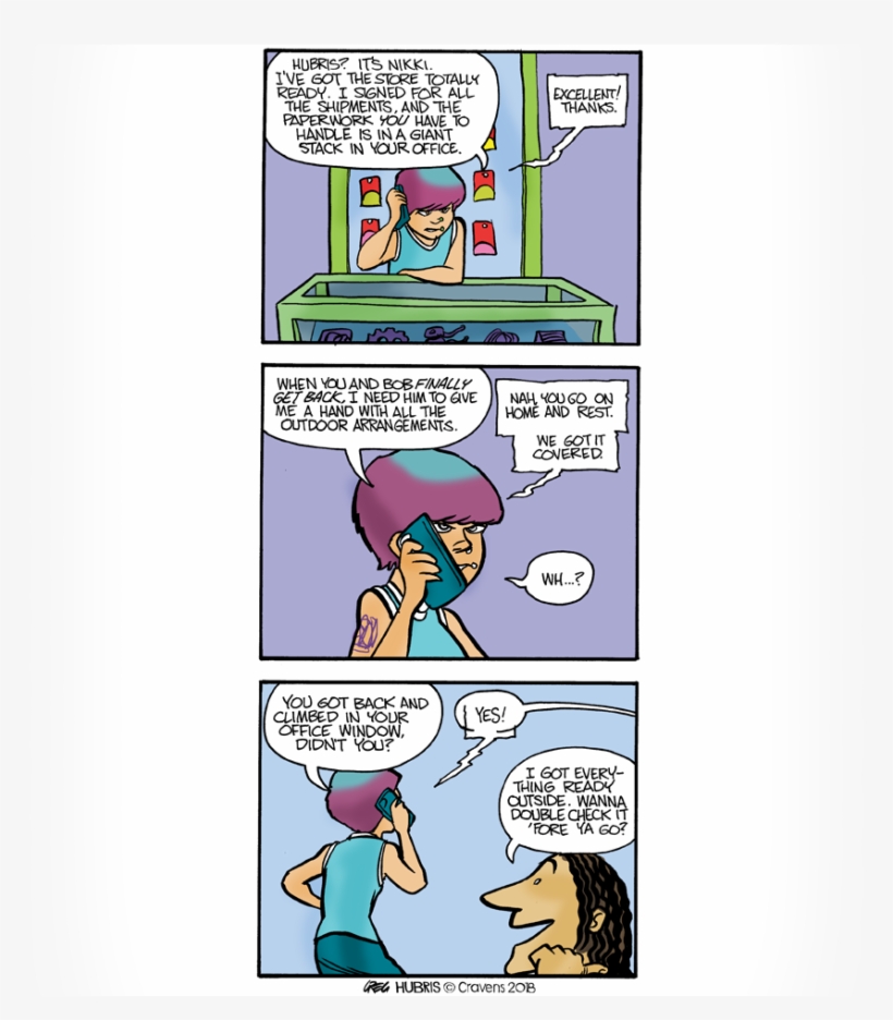 Hubris Comics - Cartoon, transparent png #7654618