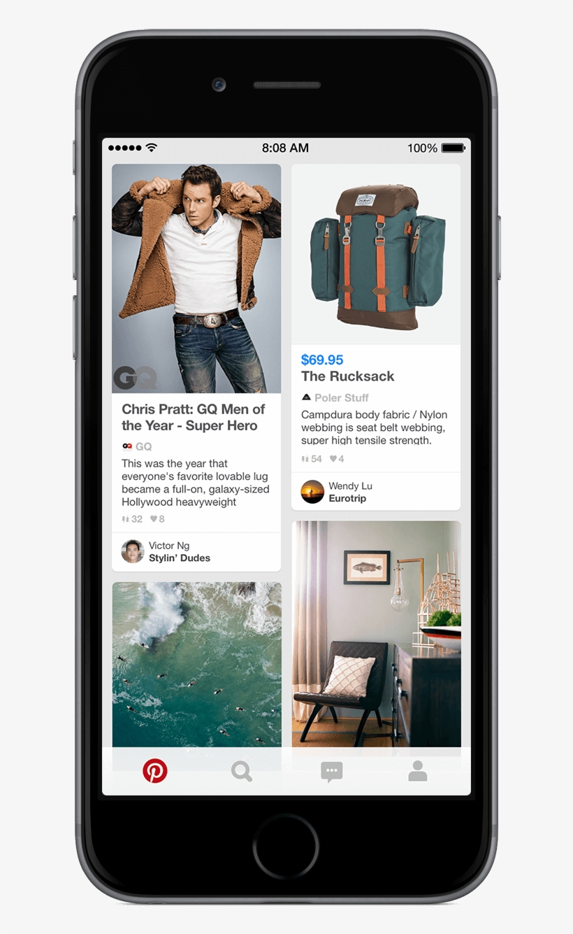 Iphone6 Homefeed - Mobile Feed - Free Transparent PNG Download - PNGkey