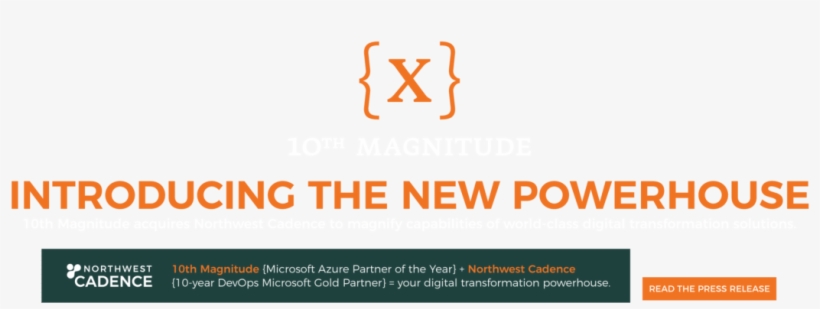 10th Magnitude Acquires Northwest Cadence - 10th Magnitude, transparent png #7655120