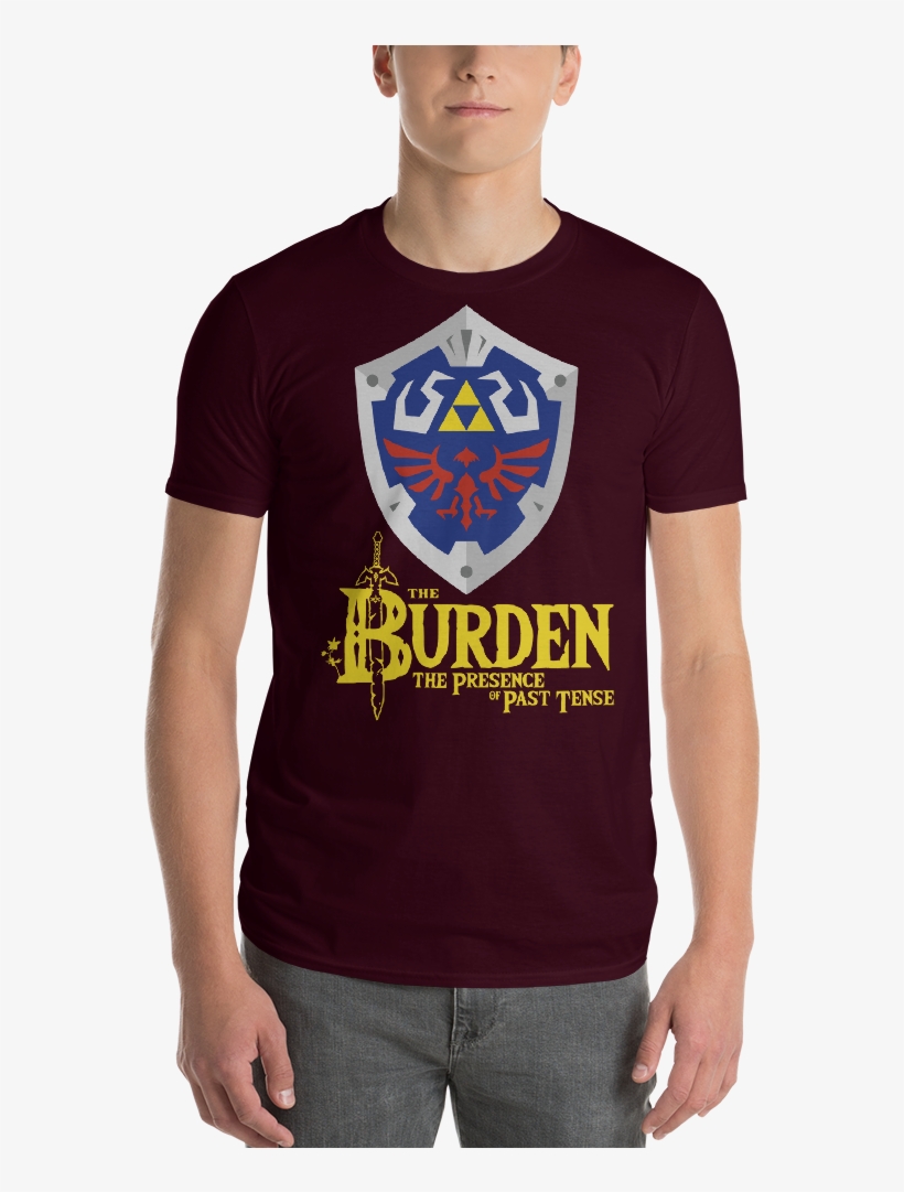 Botw-parody Mockup Front Mens Maroon - Ronda Rousey Shirt Baddest On The Planet, transparent png #7655697