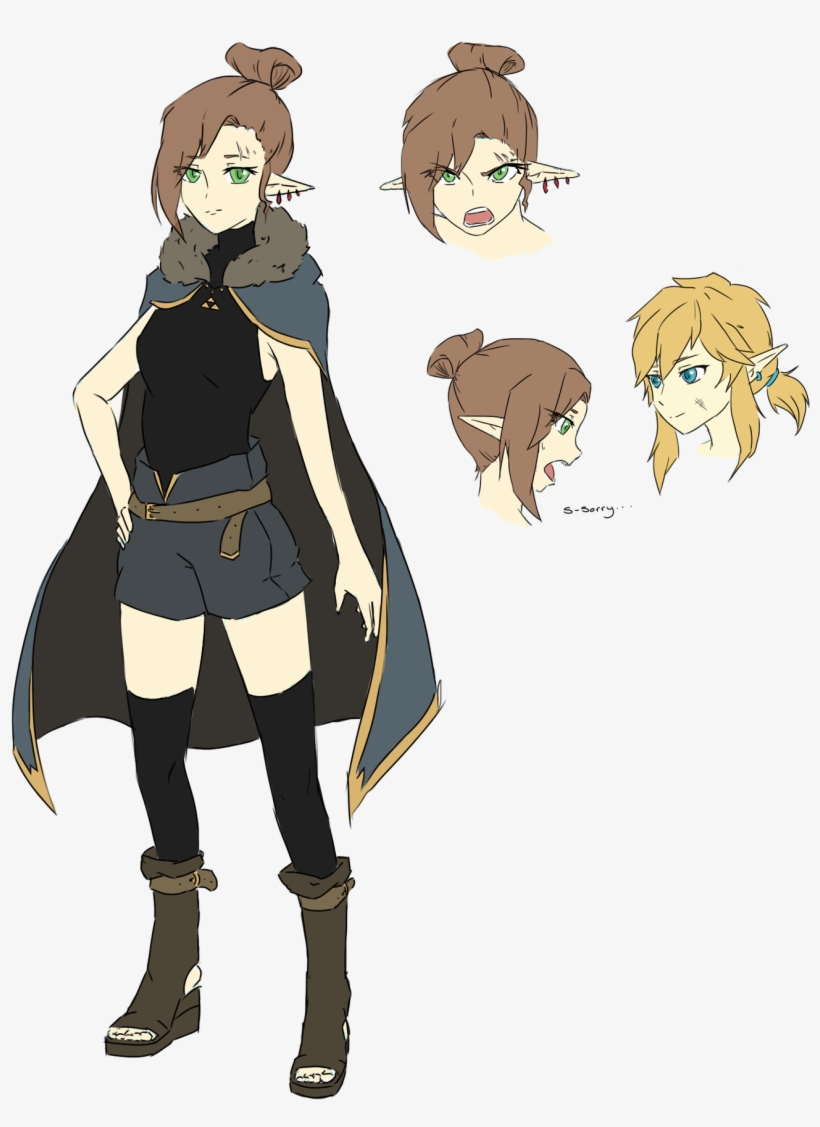 #action #adventure #botw #comedy #fantasy #hylia #link - Cartoon, transparent png #7655785