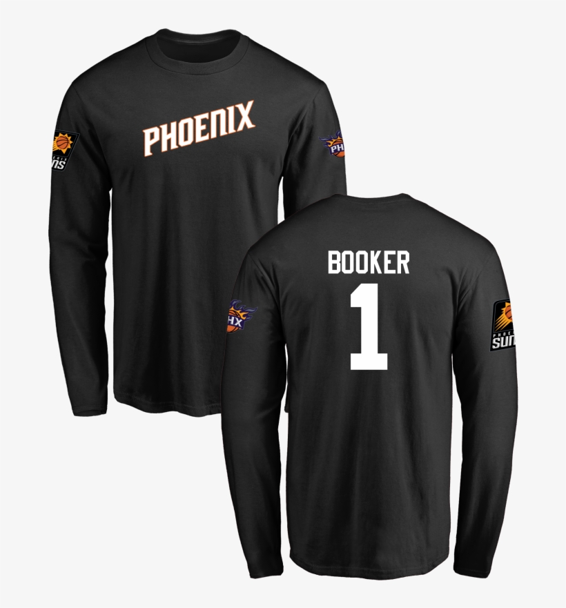 Men's Phoenix Suns Design Your Own Long Sleeve T Shirt - Jersey Design Long Sleeve, transparent png #7655940