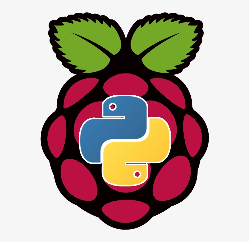 Raspython - Raspberry Pi Logo, transparent png #7656077
