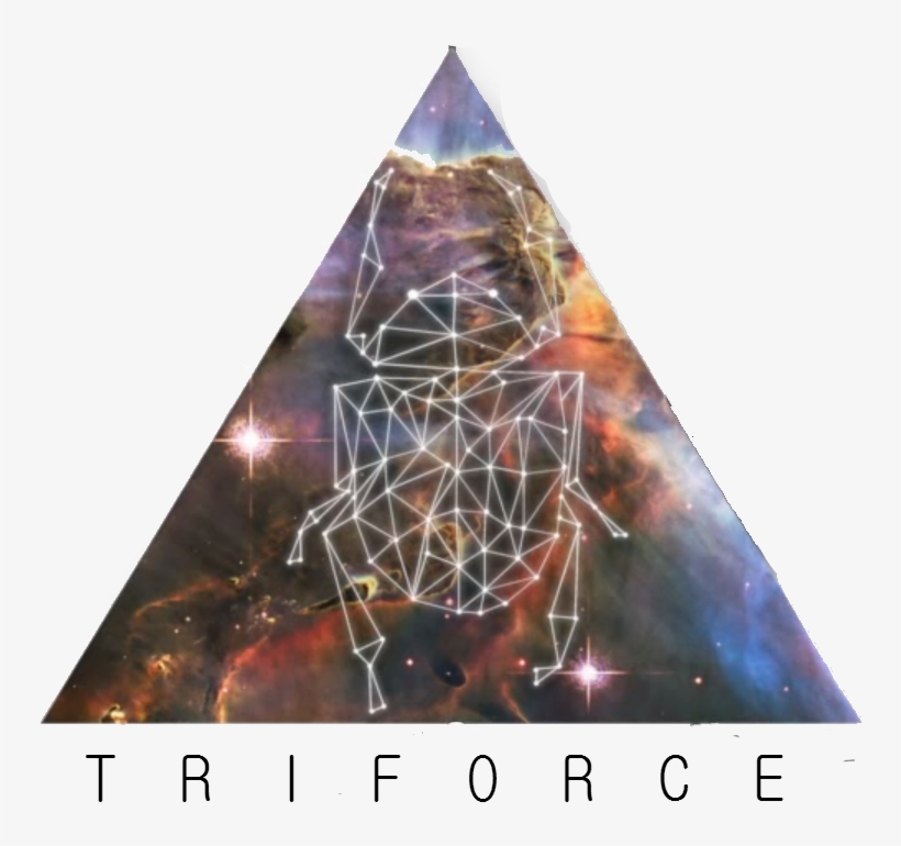 Triforce Music Triforce Band Transparent Triforce Transparent - Triangle, transparent png #7656358