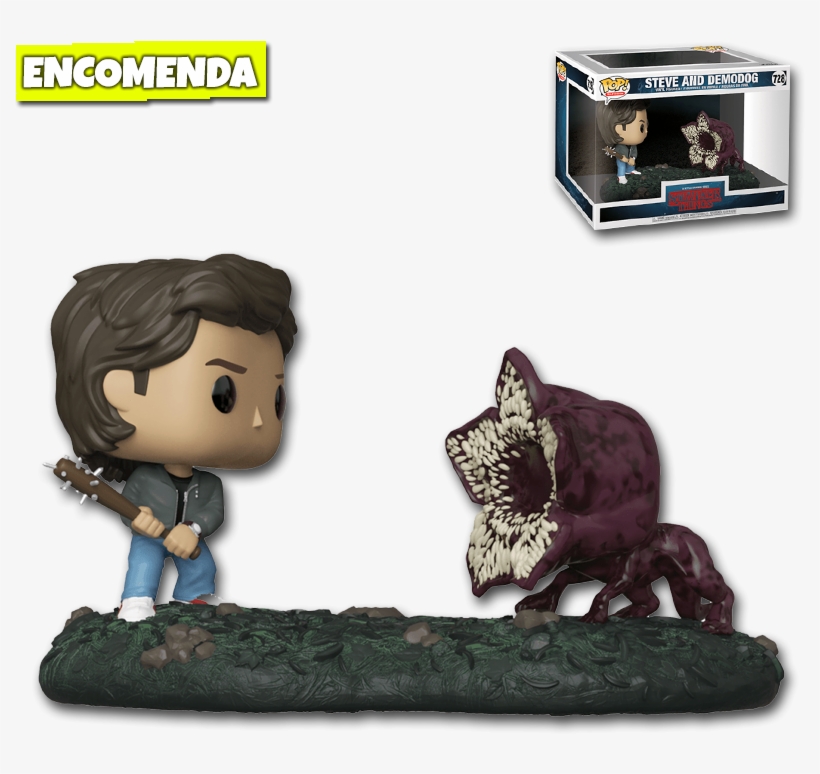 Steve E Demogorgon - Funko Pop Stranger Things Steve, transparent png #7656686