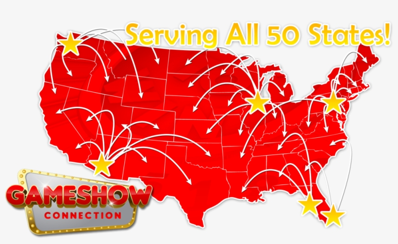 Nation Wide Game Show - 1960 Election By County, transparent png #7656754