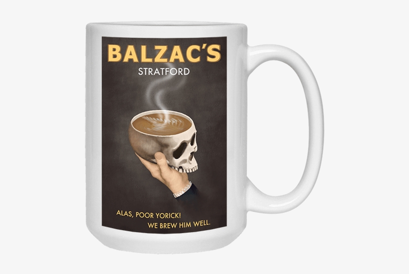 Ceramic Coffee Mug 15oz Stratford - Stratford Balzacs, transparent png #7657111