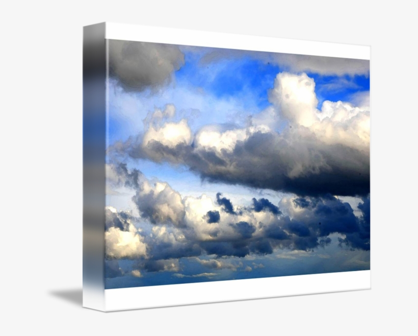 By Nina Boyd - Watercolor Clouds, transparent png #7657230
