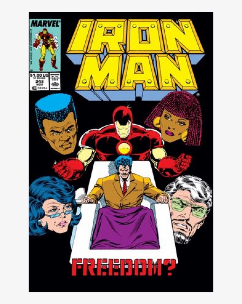 Купете Comics 1989-11 Iron Man - Iron Man, transparent png #7658189