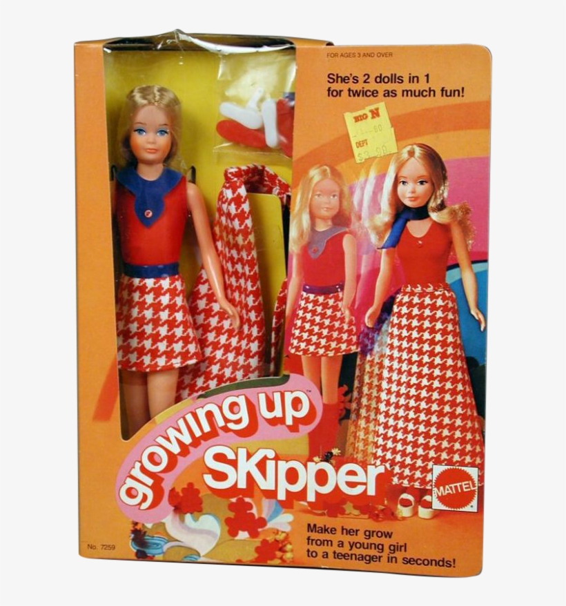 Grow-up Skipper - Growing Up Skipper Barbie, transparent png #7658352