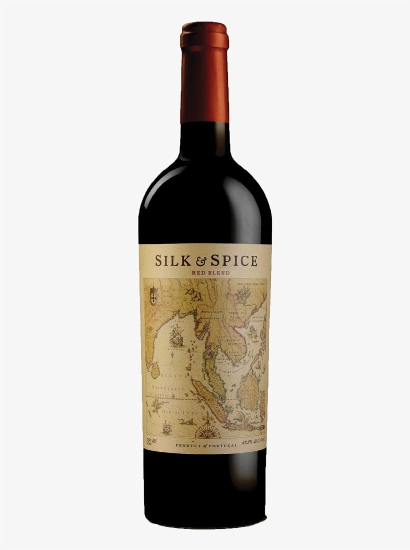 Silk & Spice Red Blend - Silk And Spice Red Wine, transparent png #7658358