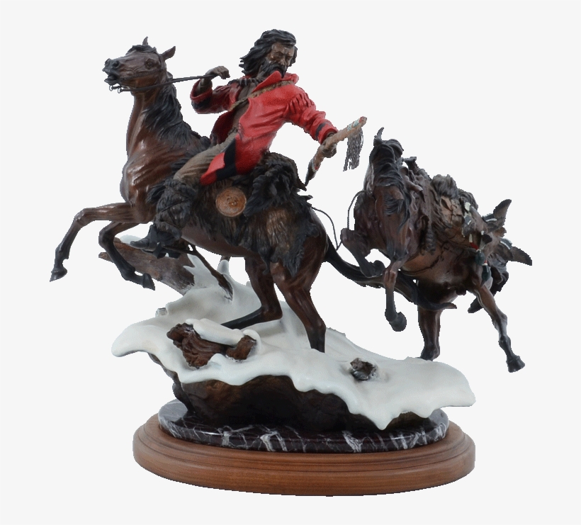 Bronze Sculpture Early Snow By Joseph Krausz - Statue, transparent png #7658957