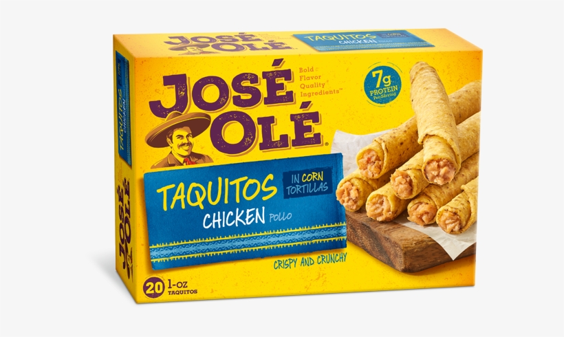 Chicken Taquitos - Jose Ole Taquitos Chicken And Cheese, transparent png #7659322