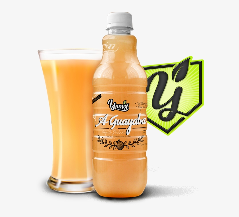 Yumix Agua Guayaba - Orange Drink, transparent png #7659420