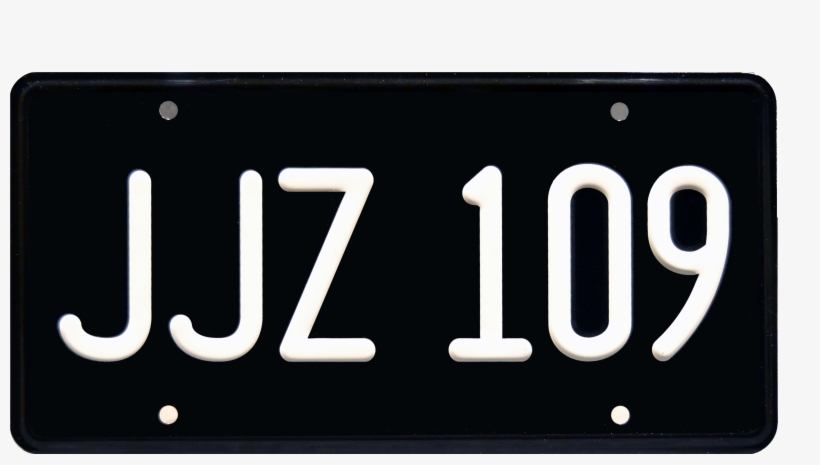 2018 Jjz 109 Prop Plate Movie Memorabilia From Mustang - Jjz 109, transparent png #7659586