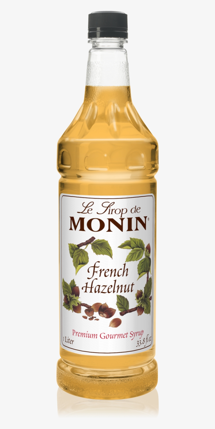 1l French Hazelnut Syrup - Monin Vanilla Syrup 1l, transparent png #7659941