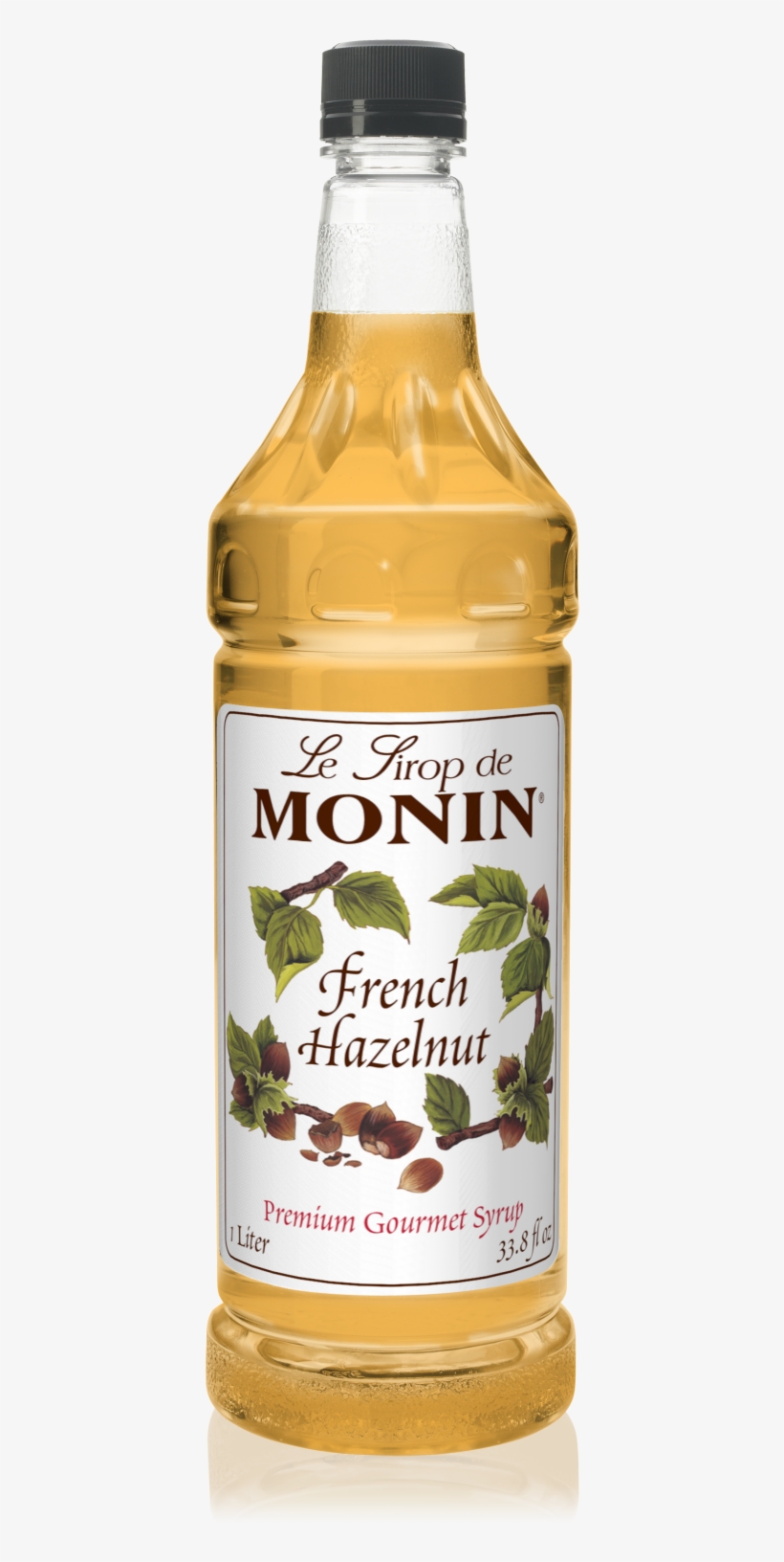 1l French Hazelnut Syrup - Monin Vanilla Syrup 1l, transparent png #7659941