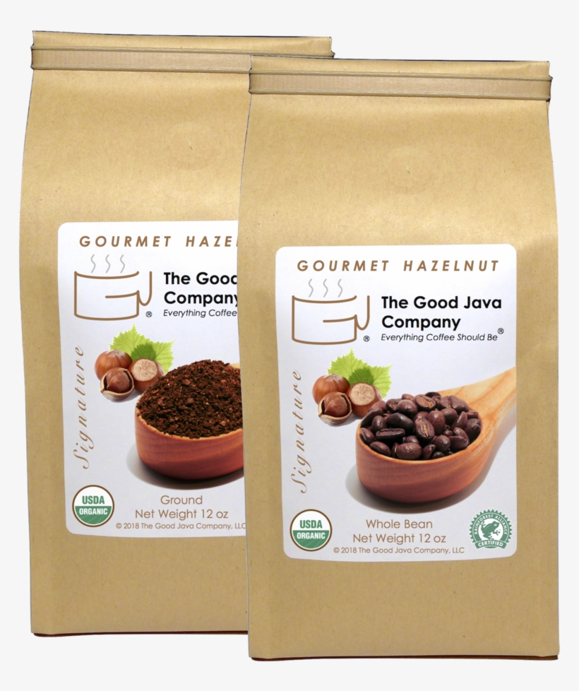 87 - Gourmet Organic Hazelnut Coffee, transparent png #7660065