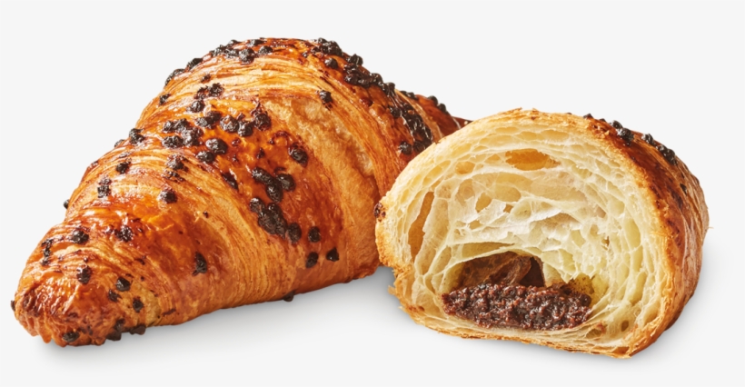 Cocoa And Hazelnut-filled Croissant 70g - Croissant Png, transparent png #7660172