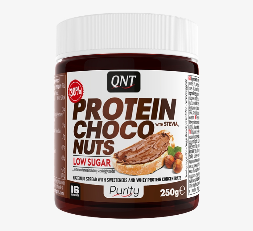 Qnt Direct Protein Choco Nut Chocolate/hazelnut 250, transparent png #7660541